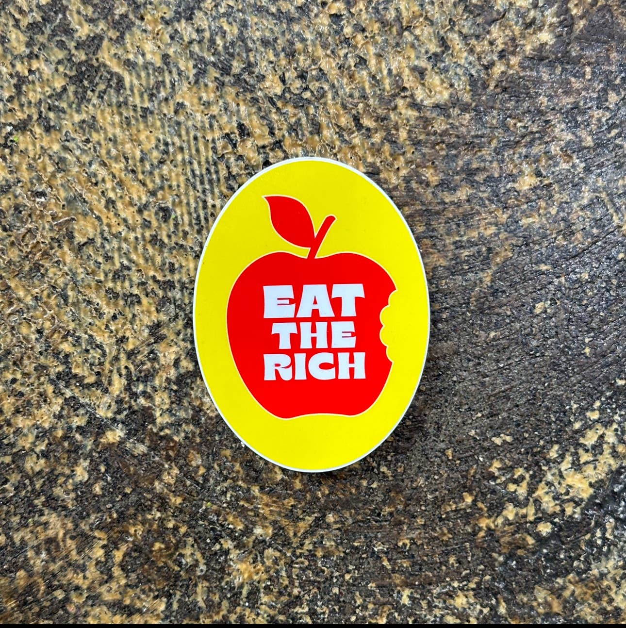 Eat The Rich - Vinyl Sticker