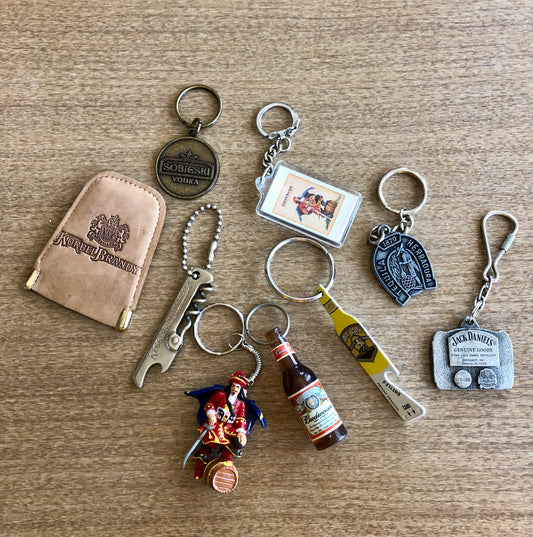 Vintage Beer keychain