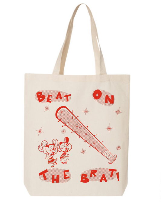 Beat on The Brat tote