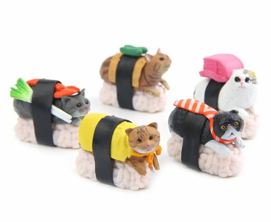 Sushi Cat Figures