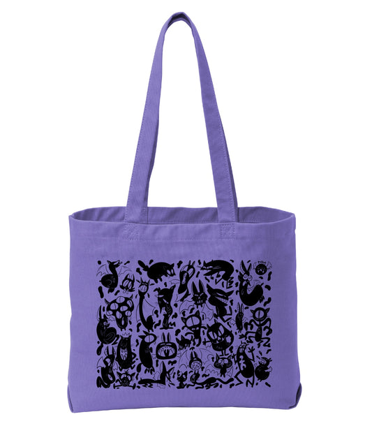 Cats N’ Bats tote