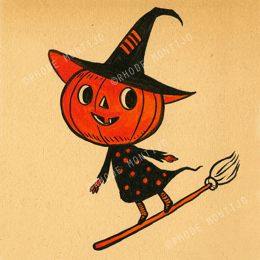 Broom Shredder Print