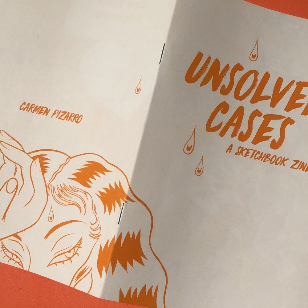 Unsolved Cases Risograph Zine