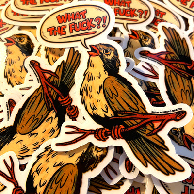 Bird Wird sticker