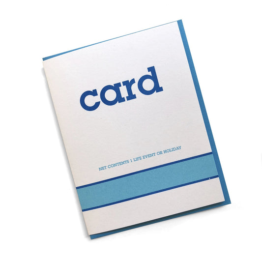 GENERIC BRAND CARD