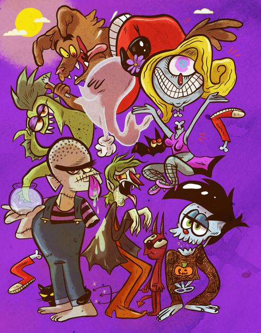 Monster Bash Print